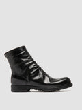 BULLA DD 103 - Black Leather Zipped Boots - thumb image 1,side view