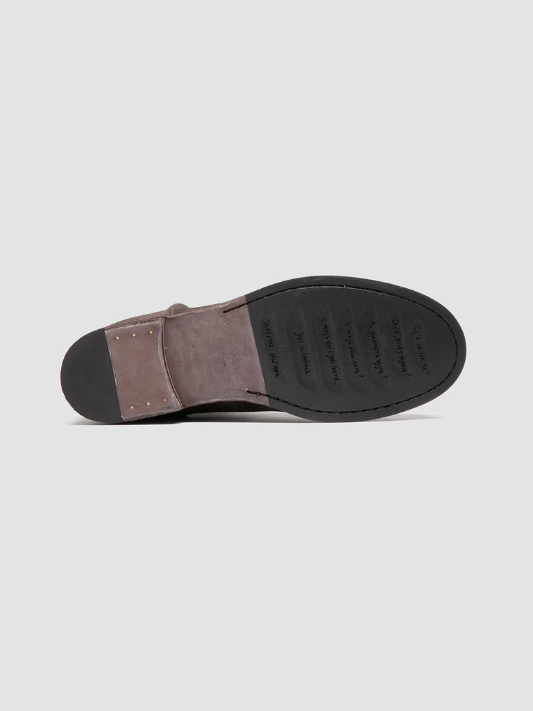 BULLA DD 304 - Taupe Suede Zipped Boots Officine Creative - 5