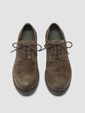 BULLA DD 311 - Taupefarbene Derby-Schuhe aus Wildleder - thumb image 2,side view