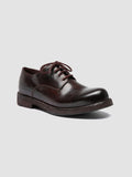 BULLA DD 311 - Braune Derby-Schuhe aus Leder - thumb image 3,side view