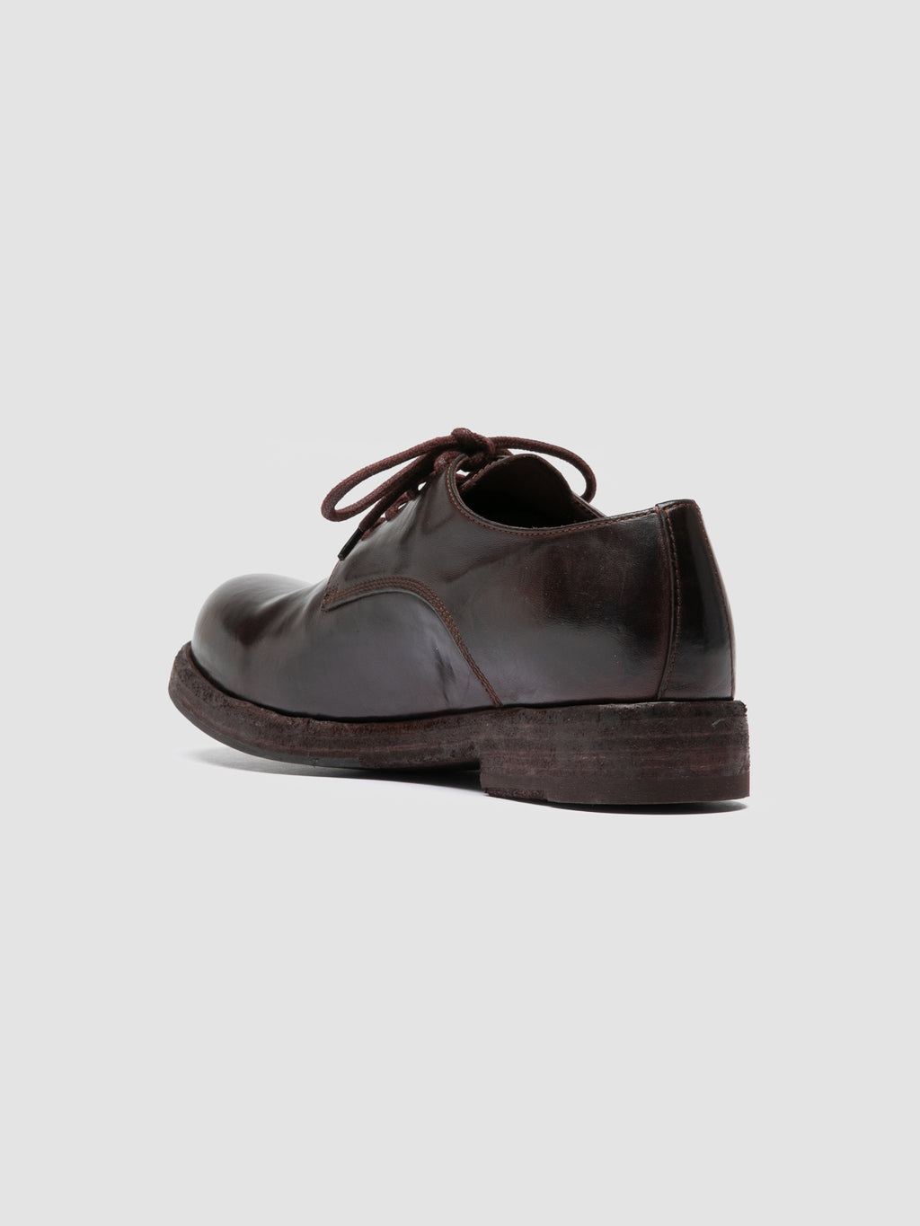 BULLA DD 311 - Braune Derby-Schuhe aus Leder - image 4,side view