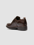 CALIXTE 003 - Brown Leather Oxford Shoes - thumb image 4,side view