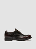 CALIXTE 003 - Brown Leather Oxford Shoes - thumb image 1,side view