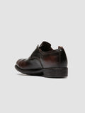 CALIXTE 003 - Brown Leather Oxford Shoes - thumb image 4,side view