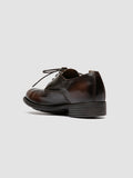 CALIXTE 068 - Brown Leather Derby Shoes - thumb image 4,side view