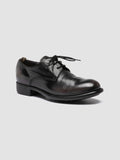 CALIXTE 068 - Burgundy Leather Derby Shoes - thumb image 3,side view