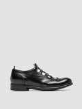 CALIXTE 079 - schwarze Oxfordschuhe aus Leder - thumb image 1,side view