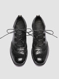 CALIXTE 079 - schwarze Oxfordschuhe aus Leder - thumb image 2,side view