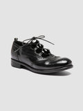 CALIXTE 079 - schwarze Oxfordschuhe aus Leder - thumb image 3,side view