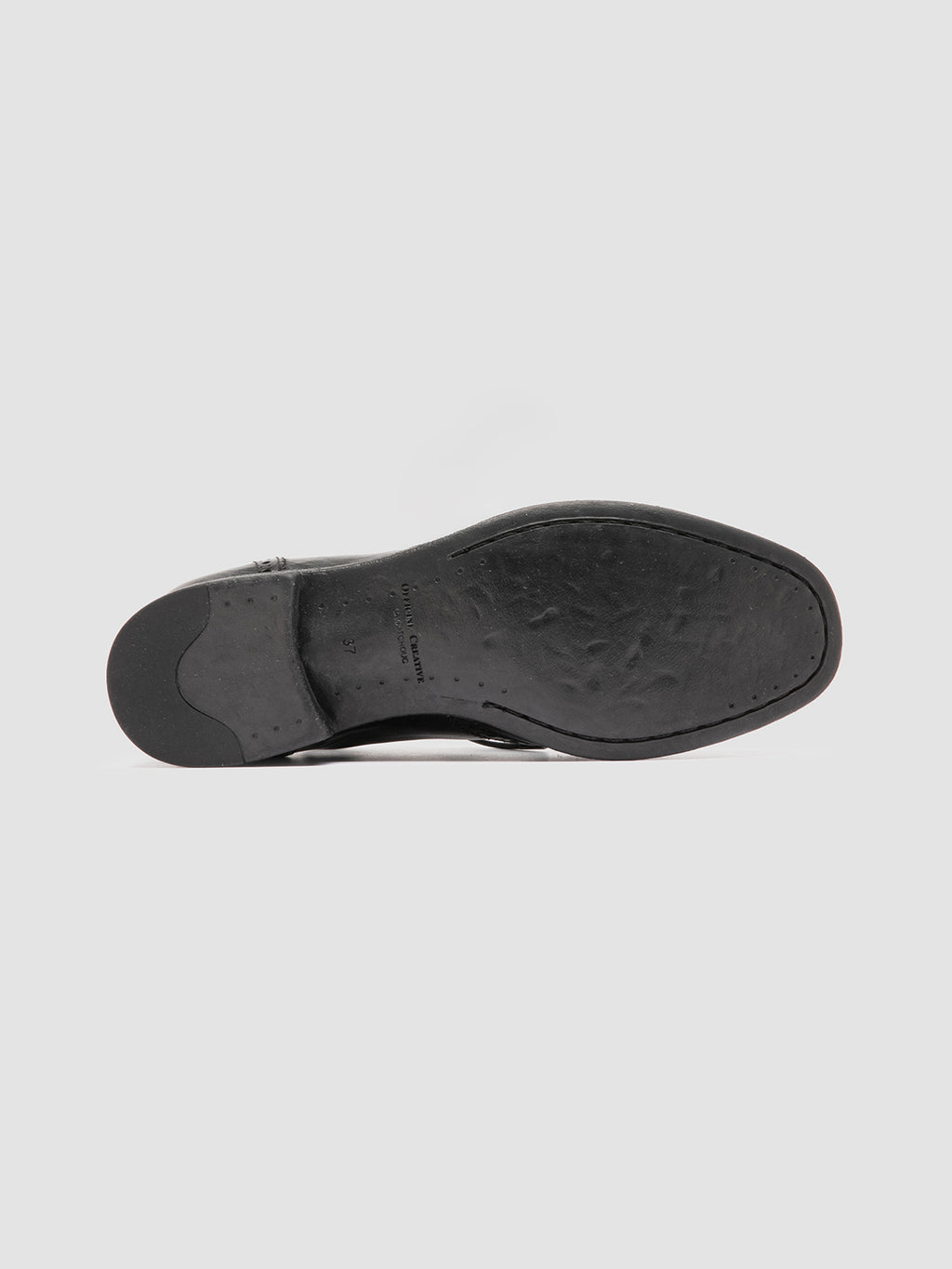 CALIXTE 079 - schwarze Oxfordschuhe aus Leder - image 5,side view