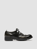 CALIXTE 084 - Green Leather Oxford Shoes - thumb image 1,side view