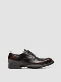 CHRONICLE 001 - Brown Leather Derby Shoes - thumb image 1,side view