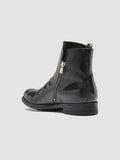 CHRONICLE 042 - Grey Leather Ankle Boots - thumb image 4,side view