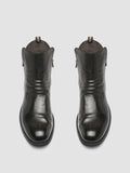CHRONICLE 042 - Grey Leather Ankle Boots - thumb image 2,side view
