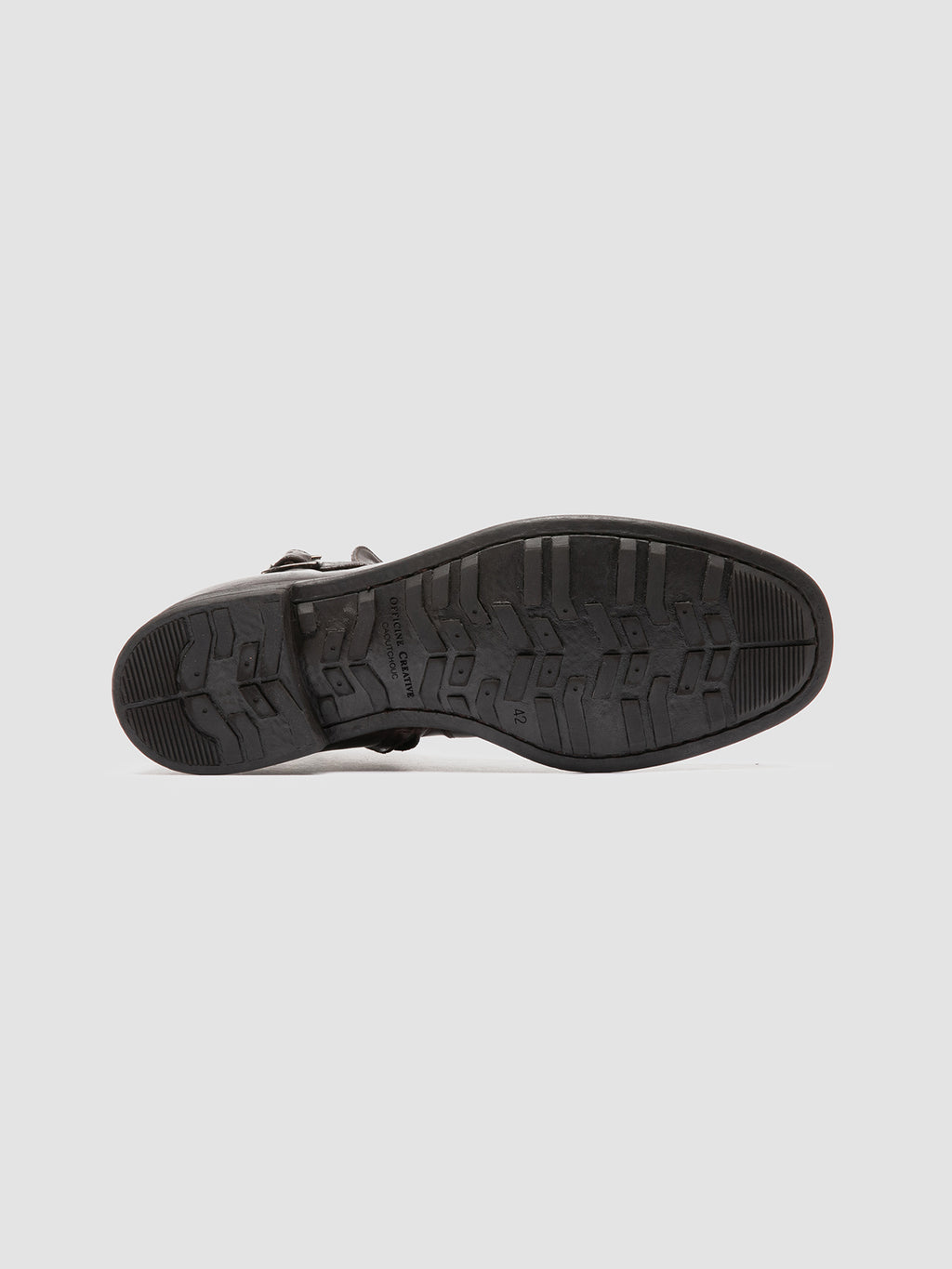 CHRONICLE 068 - braune Lederstiefel mit Reißverschluss - image 5,side view