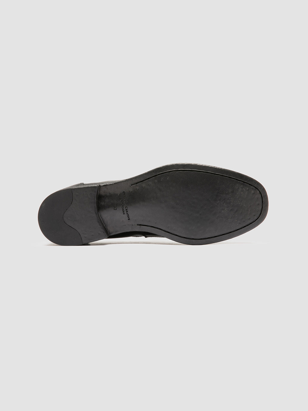 CHRONICLE 144 - Navy Leather Penny Loafers - image 5,side view