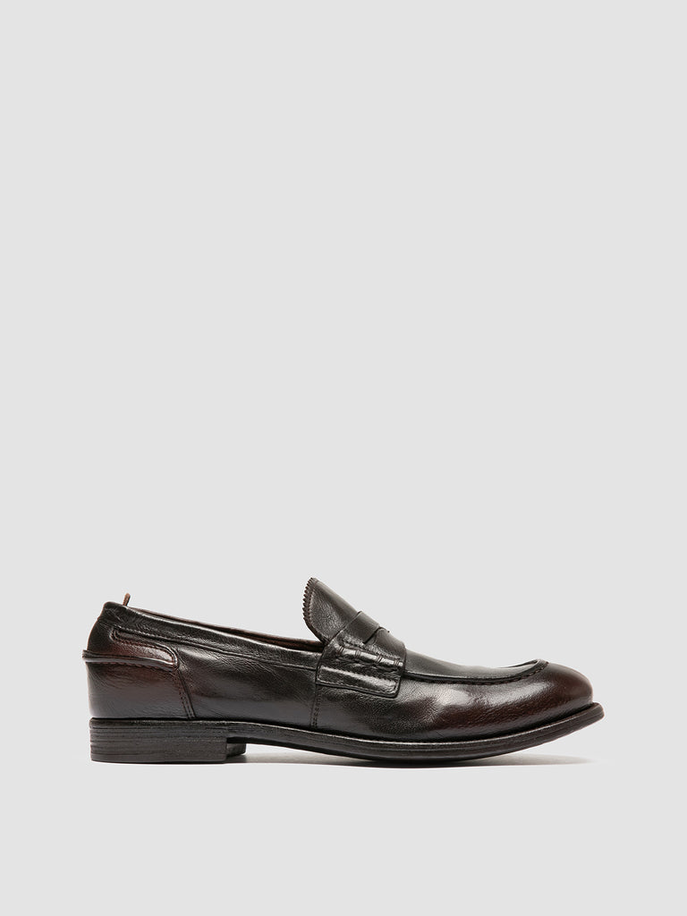 CHRONICLE 144 - Brown Leather Penny Loafers