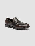 CHRONICLE 144 - braune Slipper aus Leder - thumb image 3,side view
