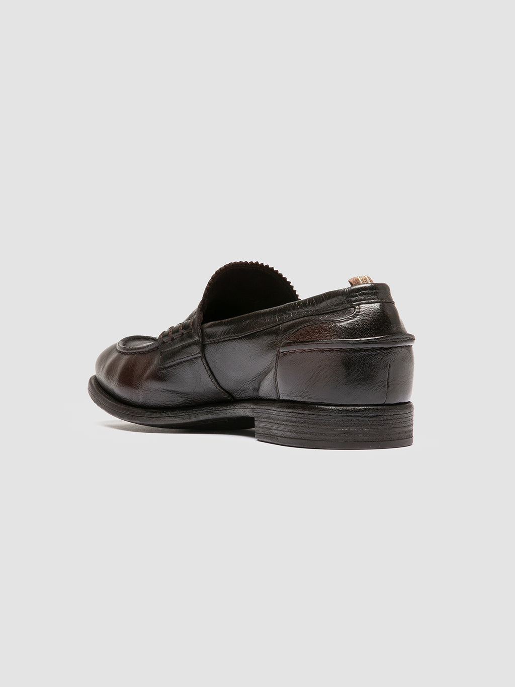 CHRONICLE 144 - braune Slipper aus Leder - image 4,side view