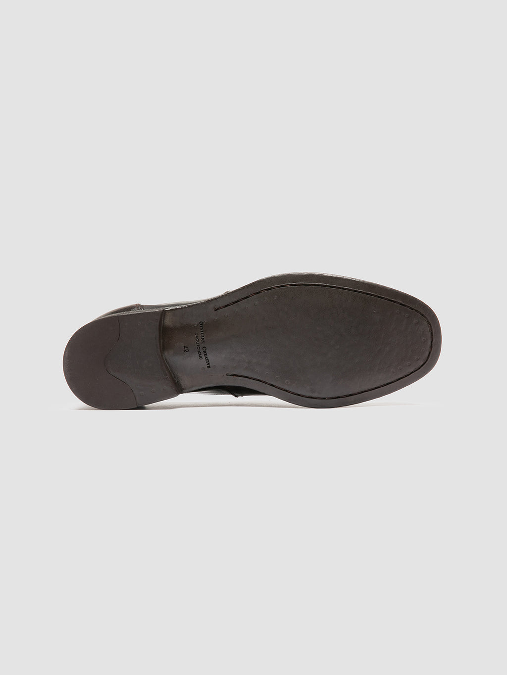 CHRONICLE 144 - braune Slipper aus Leder - image 5,side view