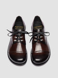 GEMSTONE 001 - Braune Derby-Schuhe aus Leder - thumb image 2,side view