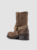 DANA 003 - Taupefarbene Wildlederstiefel zum Hineinschlüpfen - thumb image 4,side view
