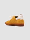 GINNASIO 101 - Yellow Leather and Suede Sneakers - thumb image 4,side view