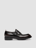 DIARY 001 - Schwarze Penny-Loafer aus Leder - thumb image 1,side view