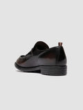 DIARY 001 - Schwarze Penny-Loafer aus Leder - thumb image 4,side view