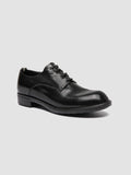 DIARY 009 - Schwarze Derby-Schuhe aus Leder - thumb image 3,side view