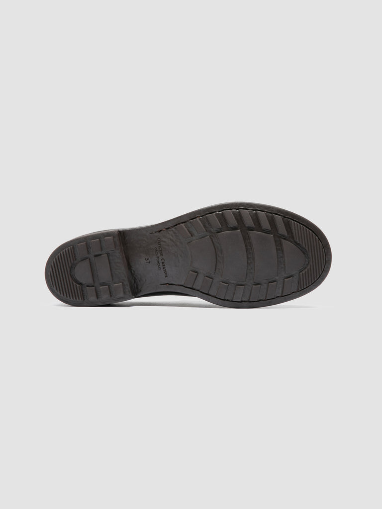 DIARY 101 - Brown Leather Penny Loafers Officine Creative - 5