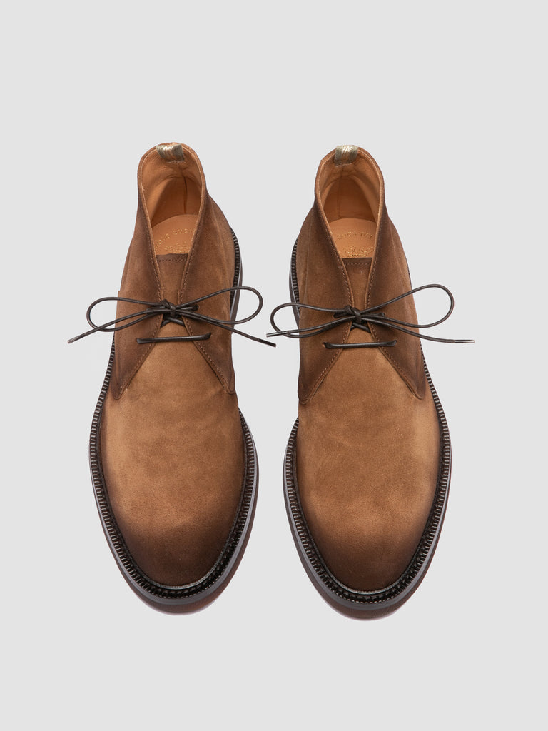 DUDE FLEXI 004 - Brown Suede Chukka Boots Officine Creative - 2