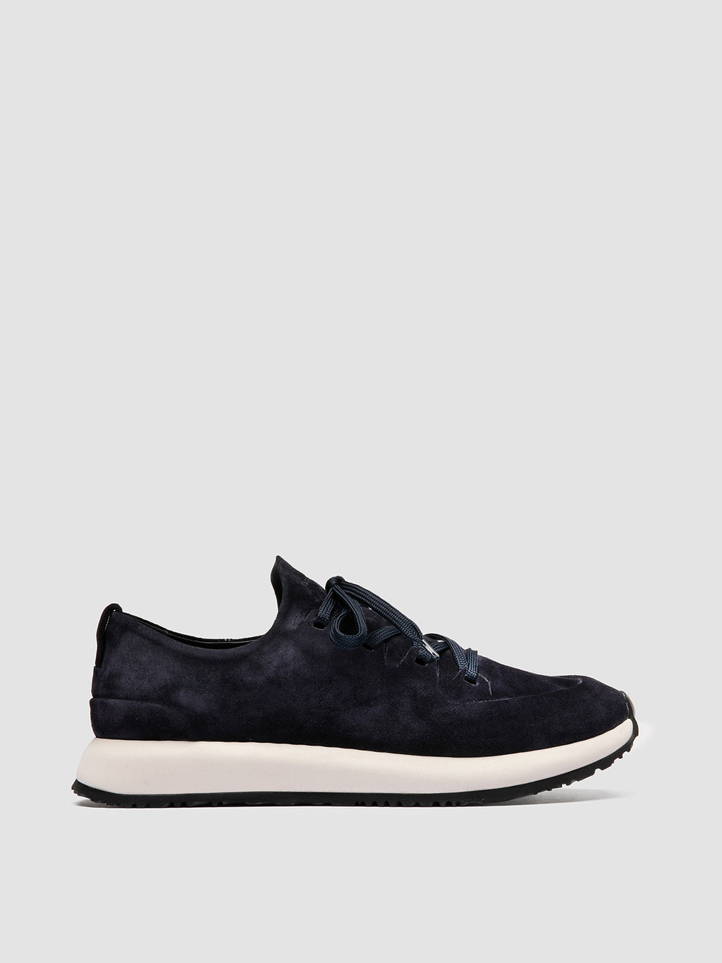 ENTIRE 001 - Navy Suede Sneakers - image 1,side view