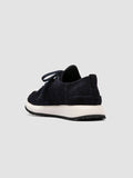 ENTIRE 001 - Navy Suede Sneakers - thumb image 4,side view