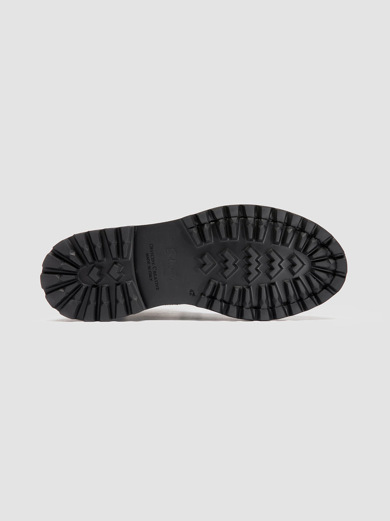 EVENTUAL 105 - Burgunderrote Derby-Schuhe aus Leder
