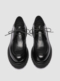 EVENTUAL DD 109 - Black Leather Derby Shoes - thumb image 2,side view