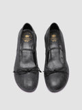FLORE 009 - Black Leather Mary Jane Shoes - thumb image 2,side view