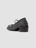 FLORE 009 - Black Leather Mary Jane Shoes - thumb image 4,side view