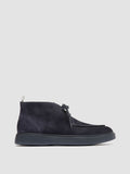 FRAME 002 - Blaue Chukka-Stiefel aus Wildleder - thumb image 1,side view