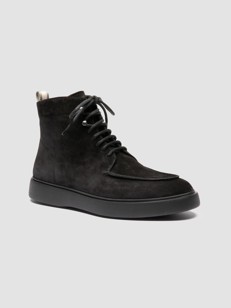 FRAME 004 - Black Suede Lace-up Boots Officine Creative - 3