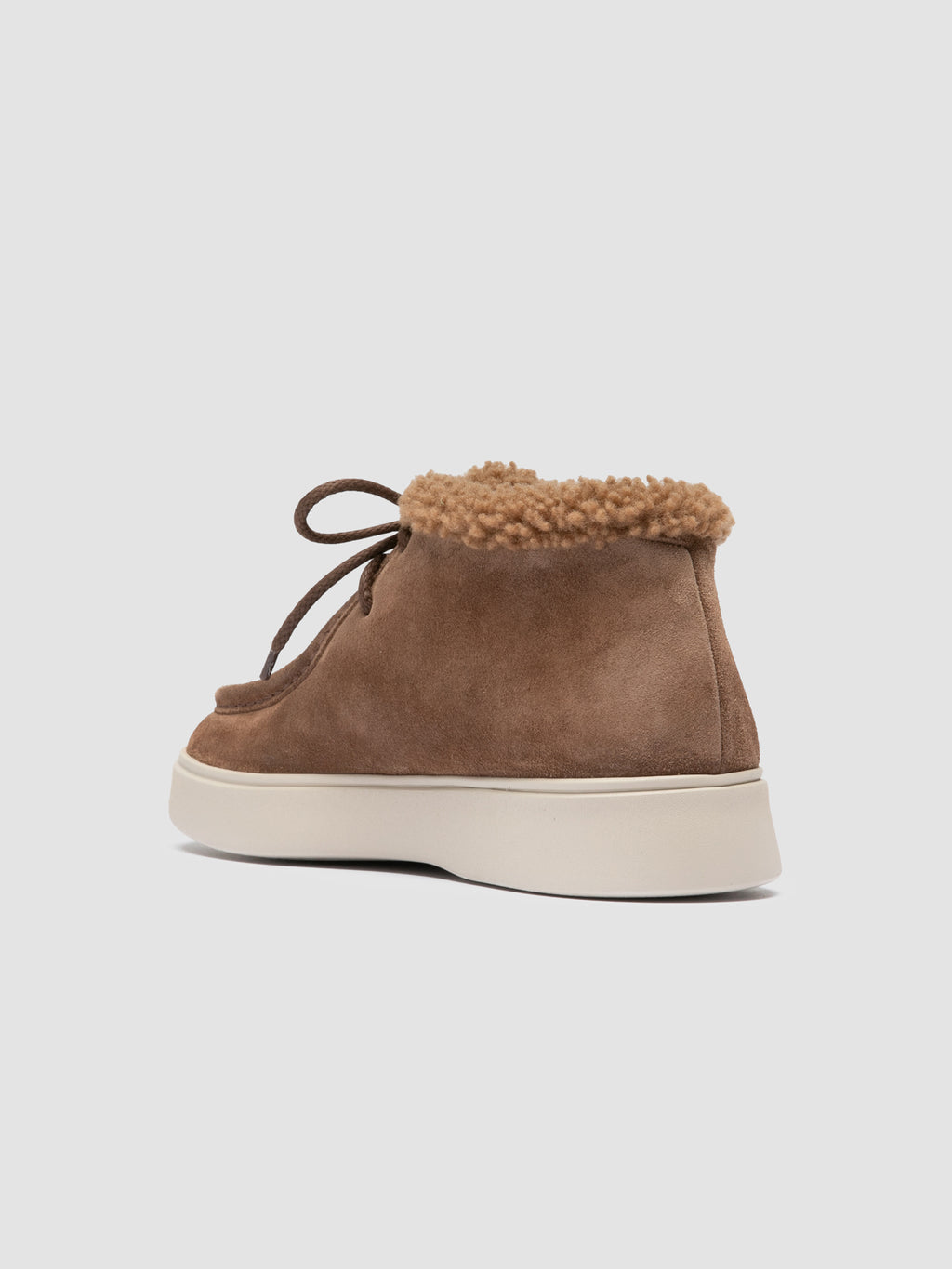 FRAME 110 - Beigefarbene Chukka-Stiefel aus Wildleder - image 4,side view