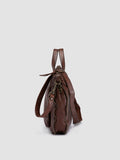 HELMET 046 - Brown Leather Briefcase - thumb image 5,side view
