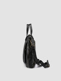 HELMET 046 - Black Leather Briefcase - thumb image 5,side view
