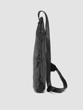 HELMET 30 - Black Leather Waistpack - thumb image 5,side view
