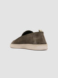 HERBIE 011 - grüne Slipper aus Wildleder - thumb image 4,side view