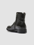 HIVE 036 - Grey Leather Ankle Boots - thumb image 4,side view