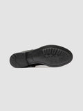 HIVE 005 - Black Leather Zipped Boots - thumb image 5,side view