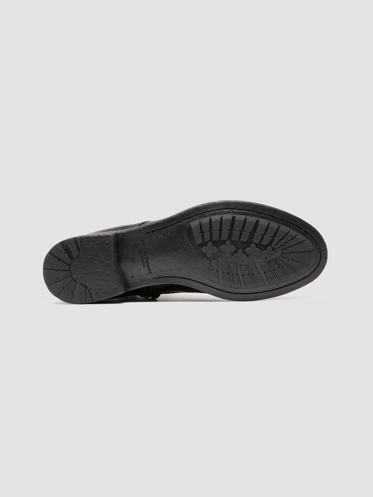 HIVE 005 - Black Leather Zipped Boots Officine Creative - 5