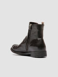 HIVE 036 - Brown Leather Ankle Boots - thumb image 4,side view