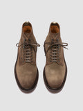 HOPKINS FLEXI 203 - Taupe Suede Lace-up Boots - thumb image 2,side view